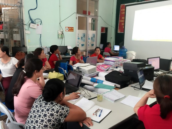 Huyện Bắc Quang tổ chức tập huấn phần mềm Giám định bảo hiểm Y tế, Sức khỏe sinh sản kế hoạch hóa gia đình, dinh dưỡng năm 2016