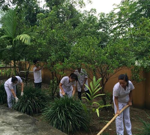 Triển khai xây dựng trạm Y tế xã Quang Minh ‘‘Xanh – sạch – đẹp’’