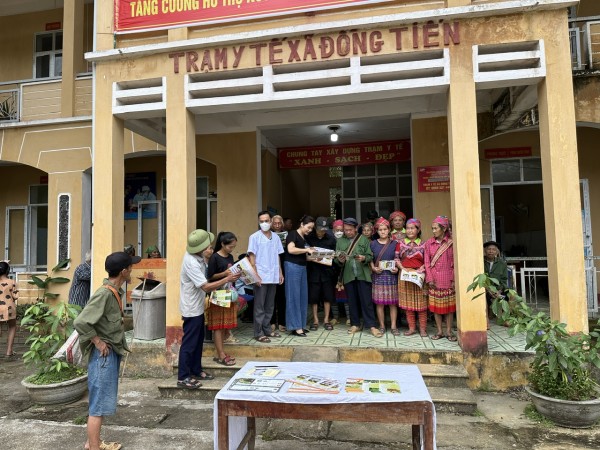 Bắc Quang truyền thông phòng chống ngộ độc thực phẩm tại xã Đồng Tiến